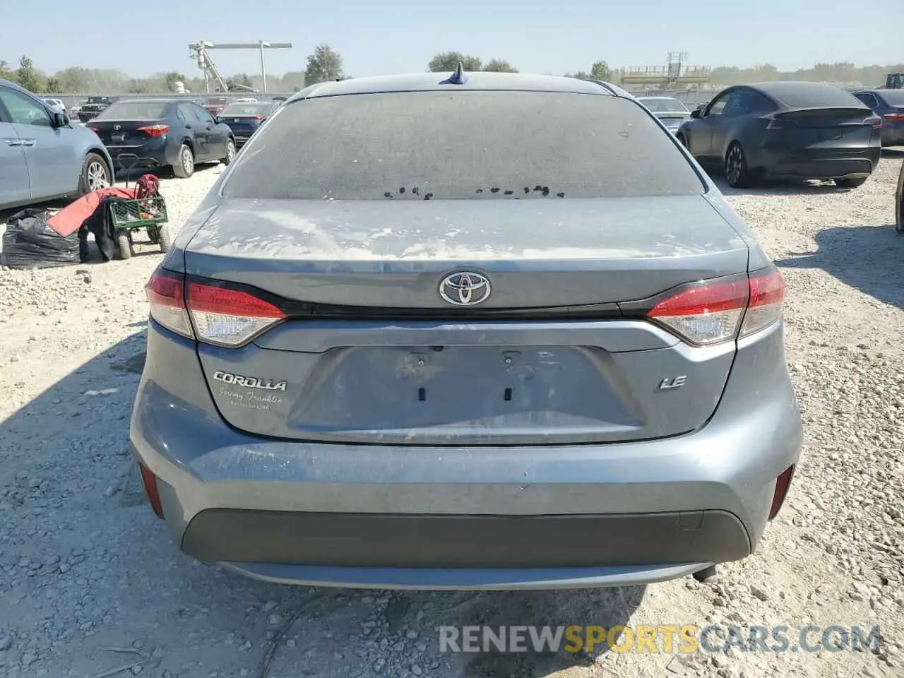 6 Фотография поврежденного автомобиля JTDEPRAE9LJ038714 TOYOTA COROLLA 2020