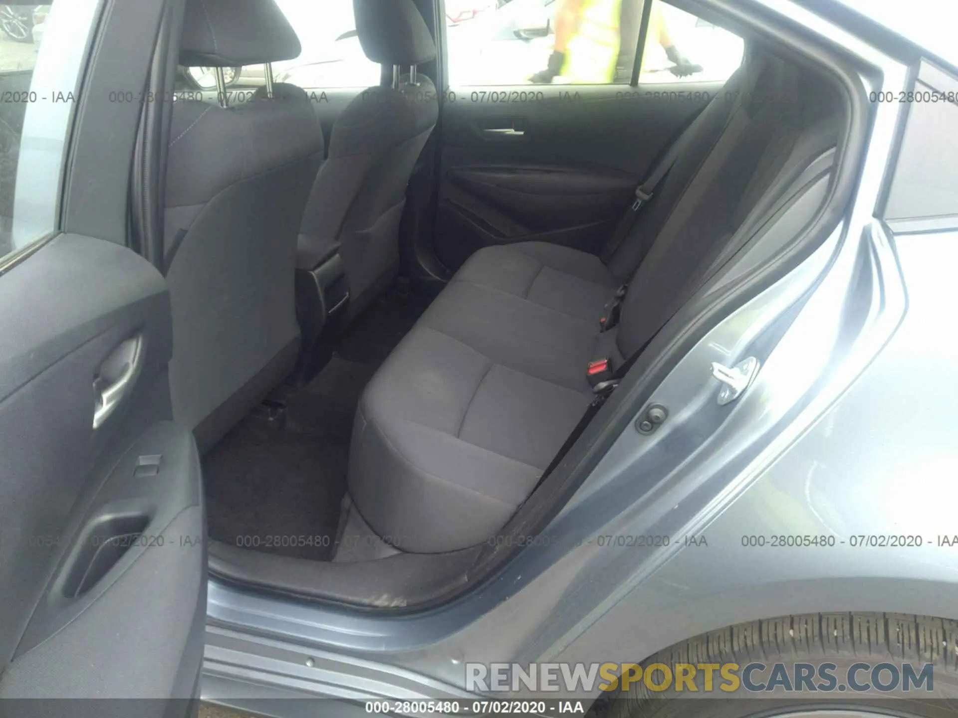 8 Photograph of a damaged car JTDEPRAE9LJ042925 TOYOTA COROLLA 2020
