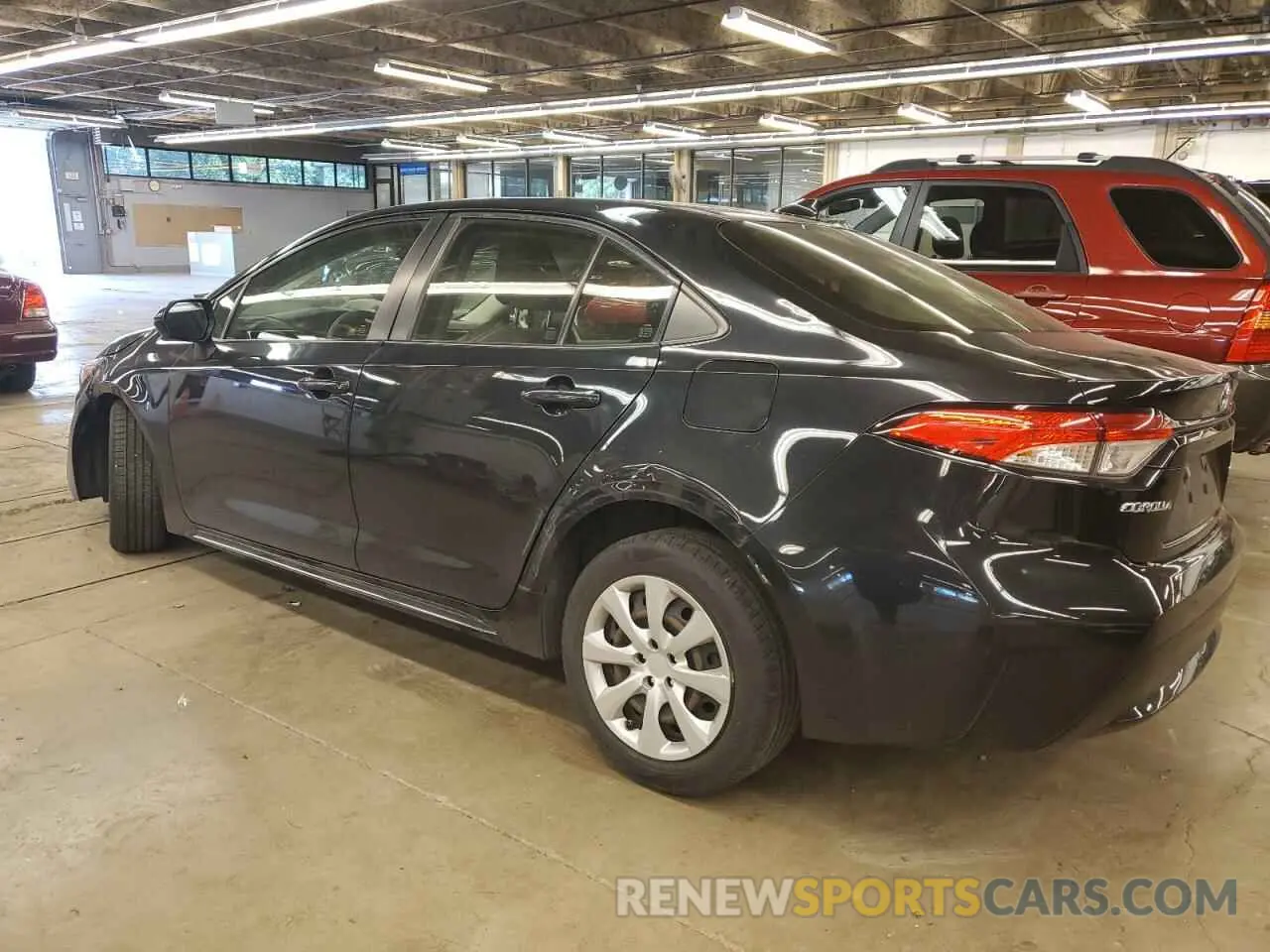 2 Photograph of a damaged car JTDEPRAE9LJ047509 TOYOTA COROLLA 2020