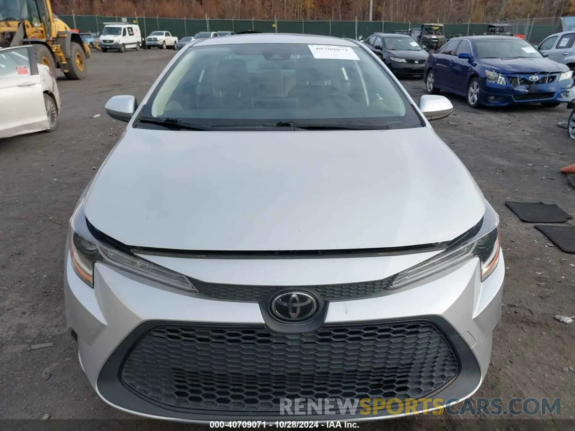 12 Photograph of a damaged car JTDEPRAE9LJ050779 TOYOTA COROLLA 2020