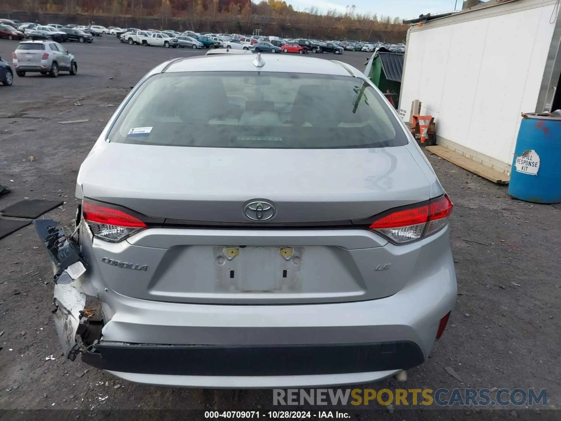 16 Photograph of a damaged car JTDEPRAE9LJ050779 TOYOTA COROLLA 2020
