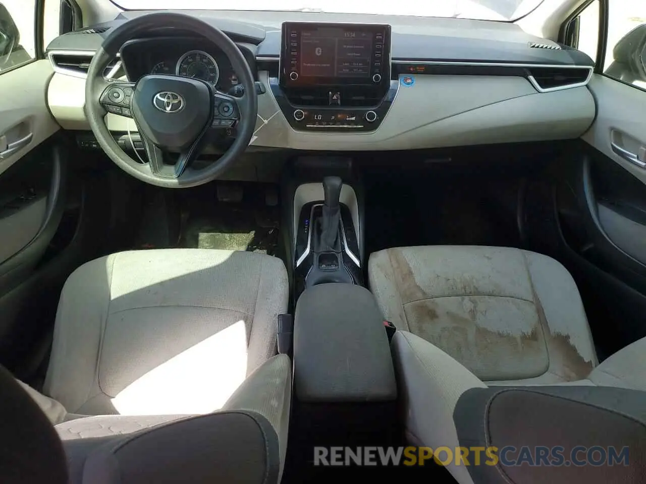 8 Фотография поврежденного автомобиля JTDEPRAE9LJ056078 TOYOTA COROLLA 2020