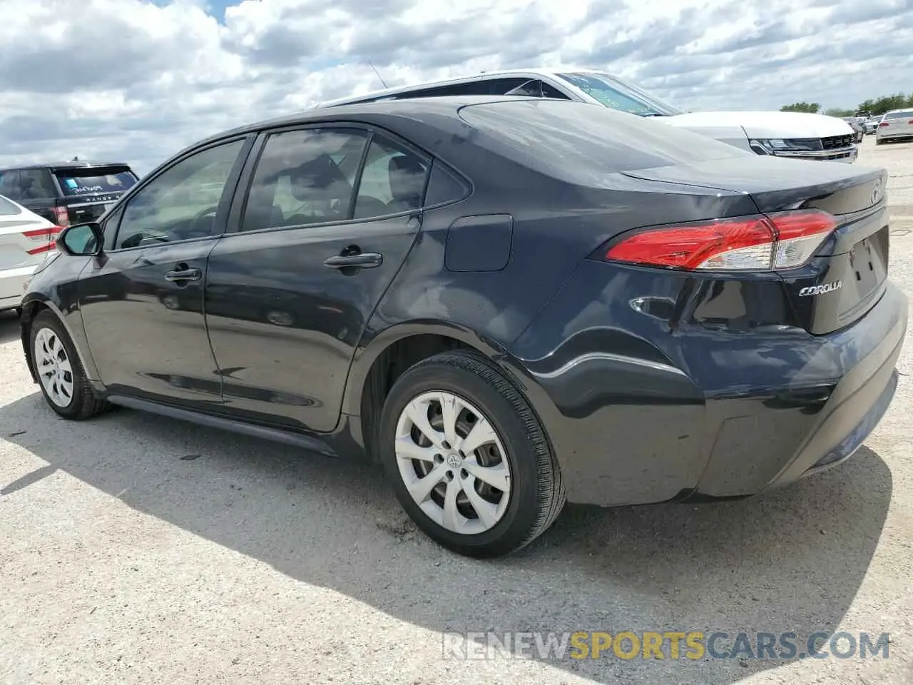 2 Фотография поврежденного автомобиля JTDEPRAE9LJ056310 TOYOTA COROLLA 2020