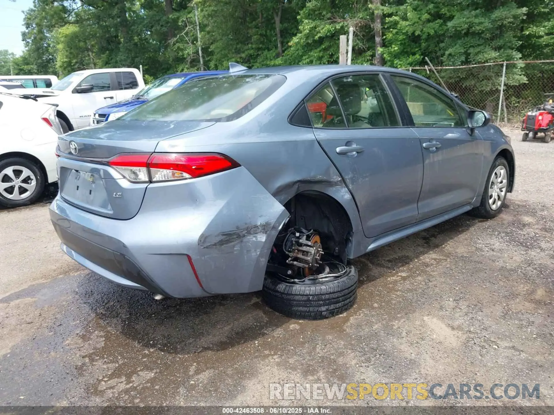 4 Фотография поврежденного автомобиля JTDEPRAE9LJ059370 TOYOTA COROLLA 2020