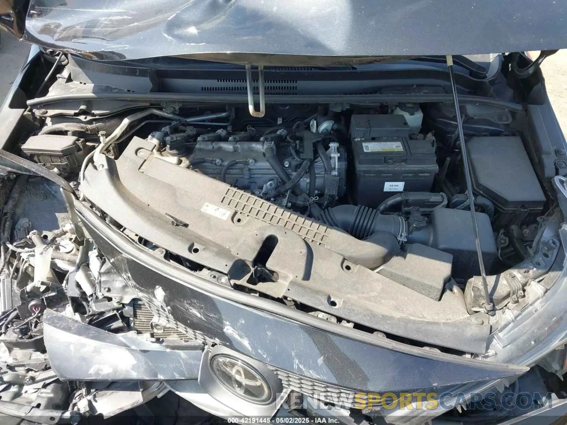 10 Photograph of a damaged car JTDEPRAE9LJ069896 TOYOTA COROLLA 2020