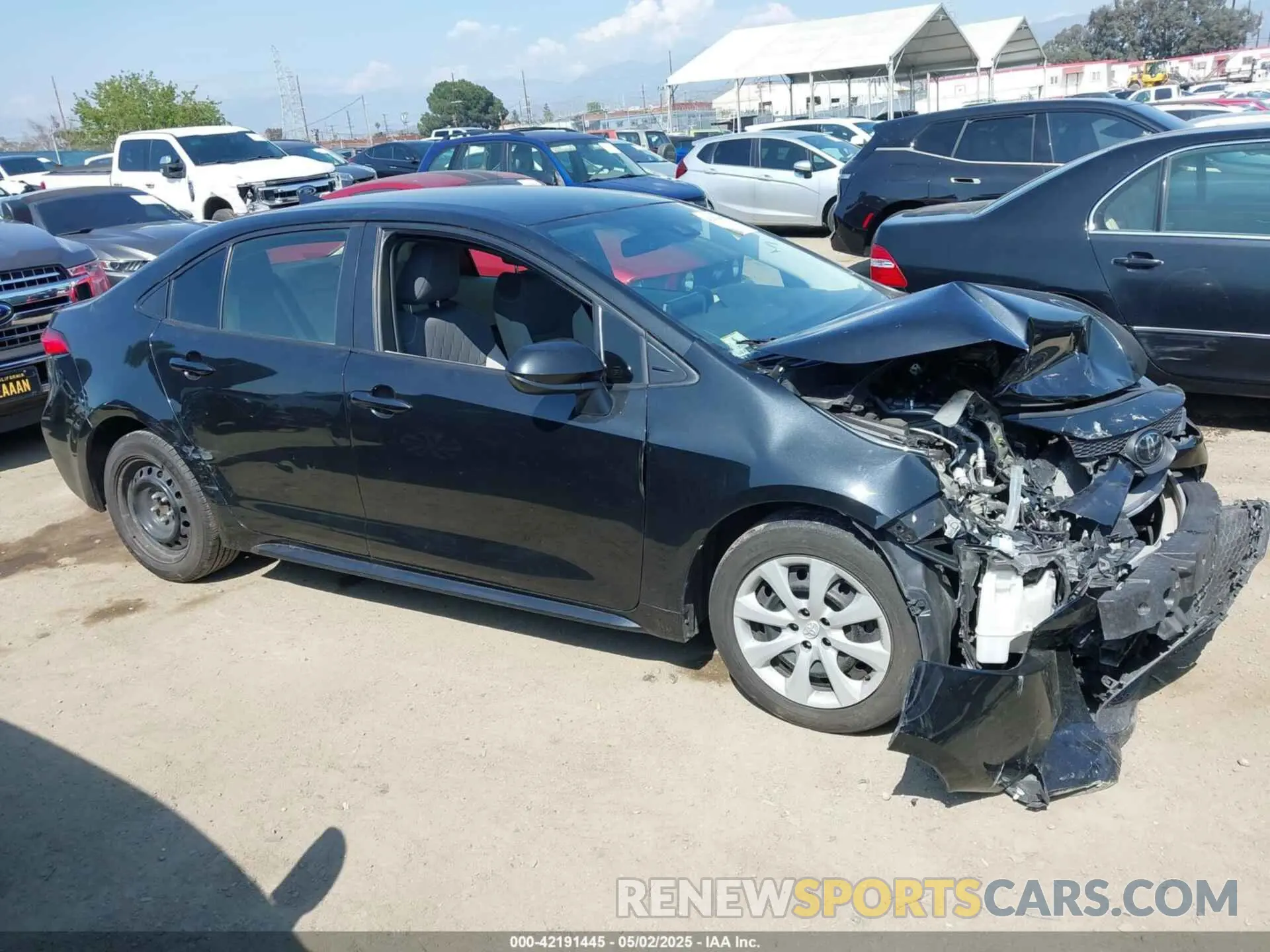 13 Photograph of a damaged car JTDEPRAE9LJ069896 TOYOTA COROLLA 2020
