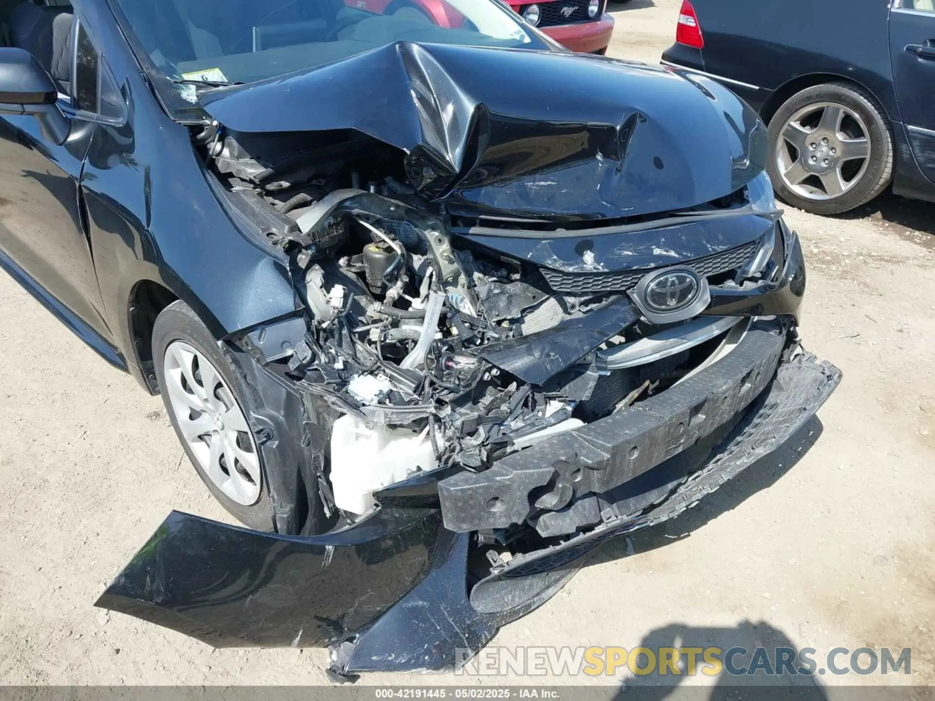 6 Photograph of a damaged car JTDEPRAE9LJ069896 TOYOTA COROLLA 2020