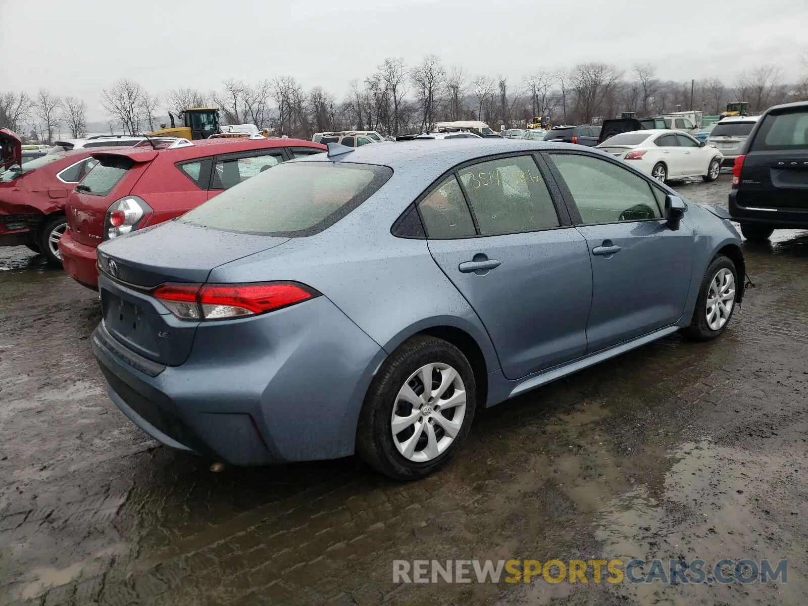 4 Photograph of a damaged car JTDEPRAE9LJ071129 TOYOTA COROLLA 2020