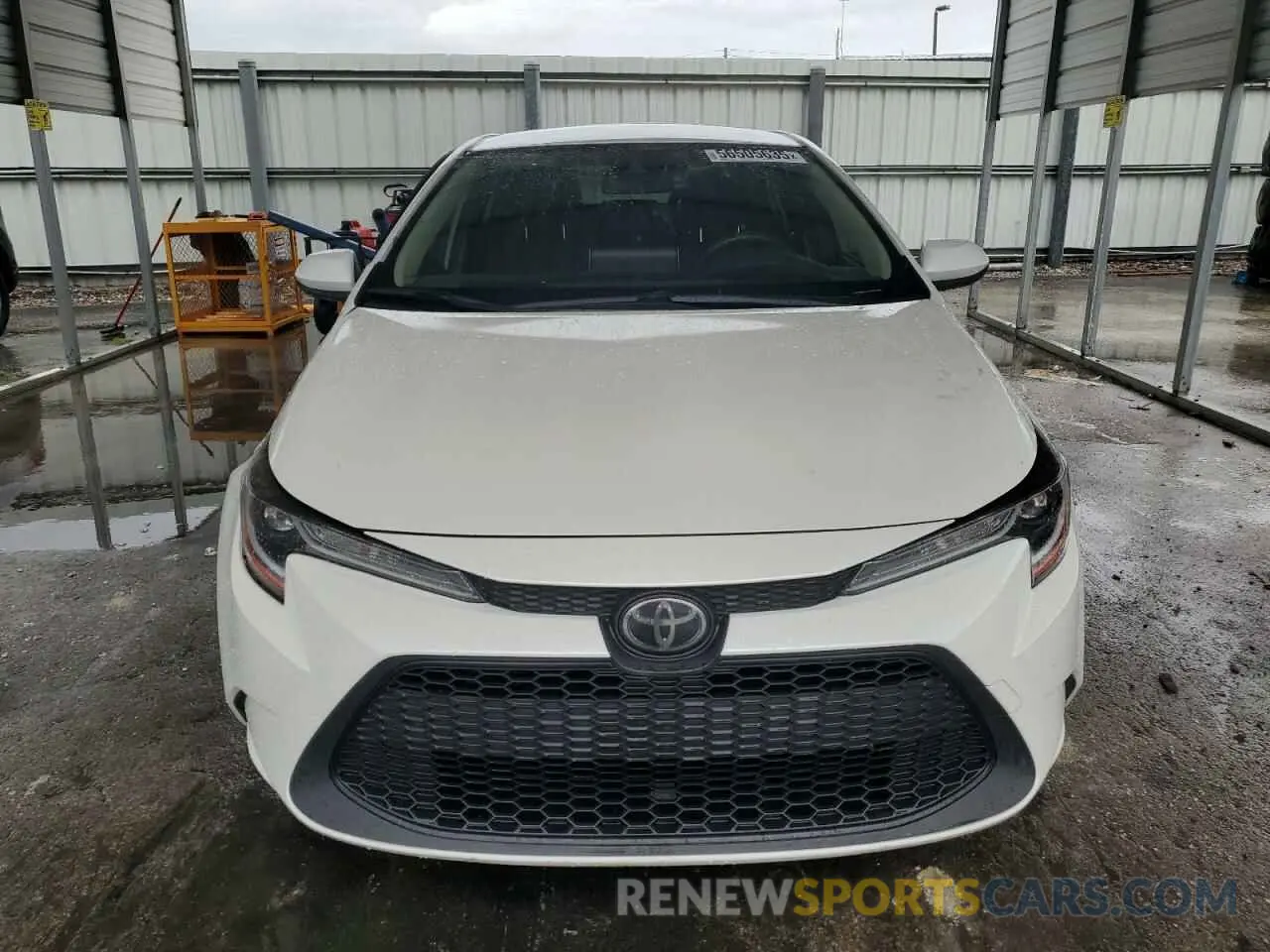 5 Фотография поврежденного автомобиля JTDEPRAE9LJ080977 TOYOTA COROLLA 2020