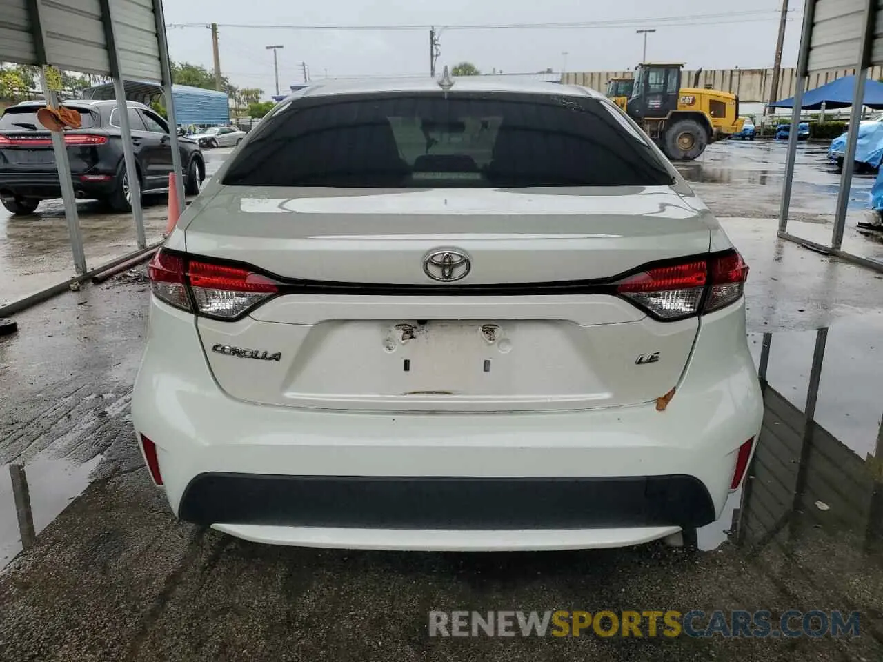 6 Фотография поврежденного автомобиля JTDEPRAE9LJ080977 TOYOTA COROLLA 2020