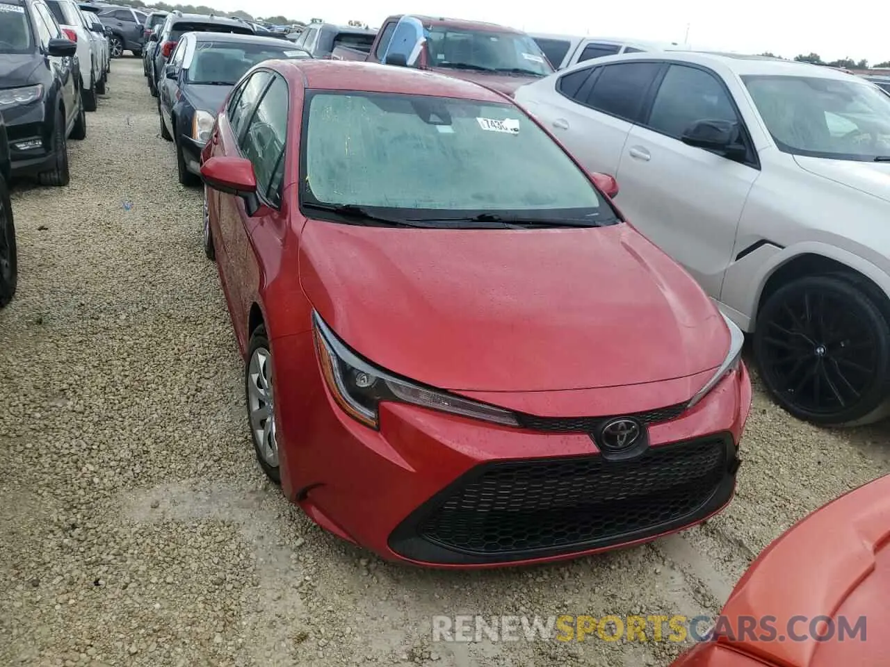 5 Photograph of a damaged car JTDEPRAE9LJ085497 TOYOTA COROLLA 2020