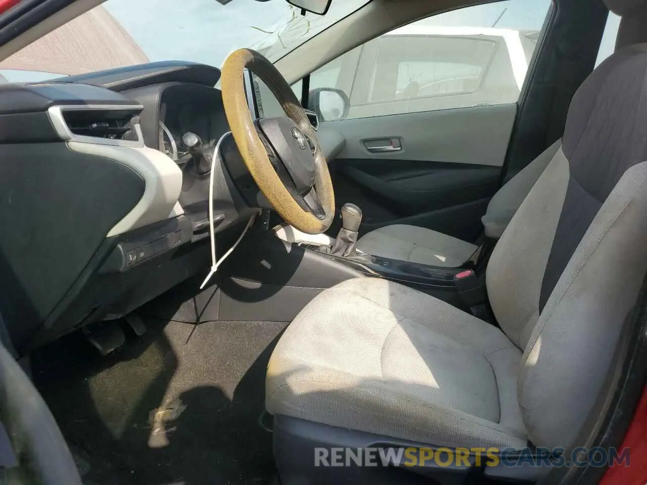 7 Photograph of a damaged car JTDEPRAE9LJ085497 TOYOTA COROLLA 2020