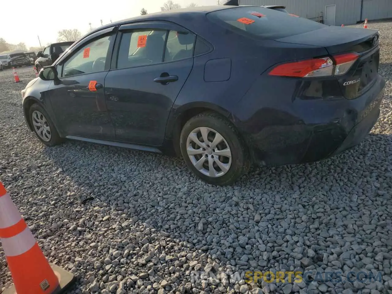 2 Фотография поврежденного автомобиля JTDEPRAE9LJ098640 TOYOTA COROLLA 2020