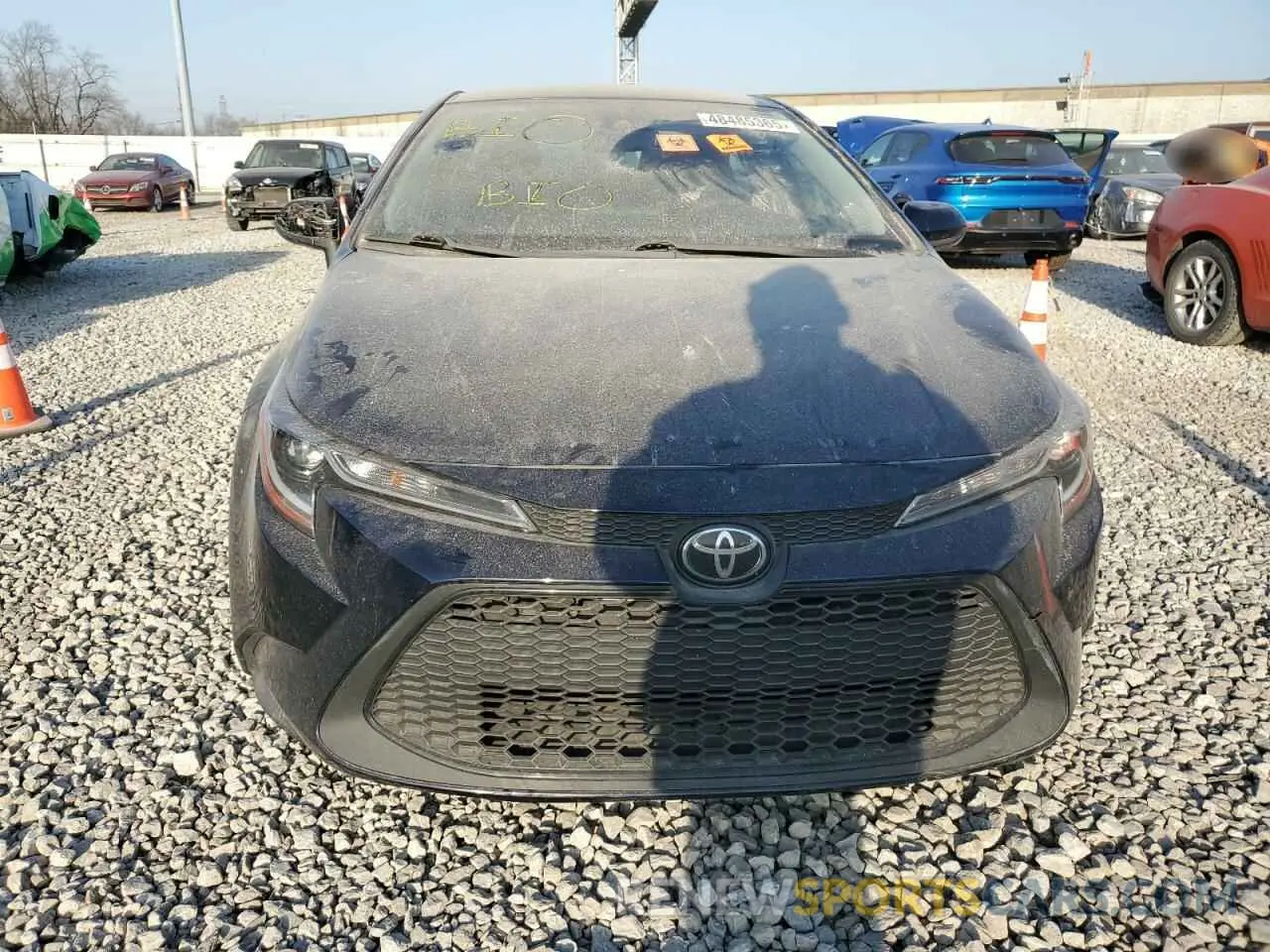 5 Фотография поврежденного автомобиля JTDEPRAE9LJ098640 TOYOTA COROLLA 2020