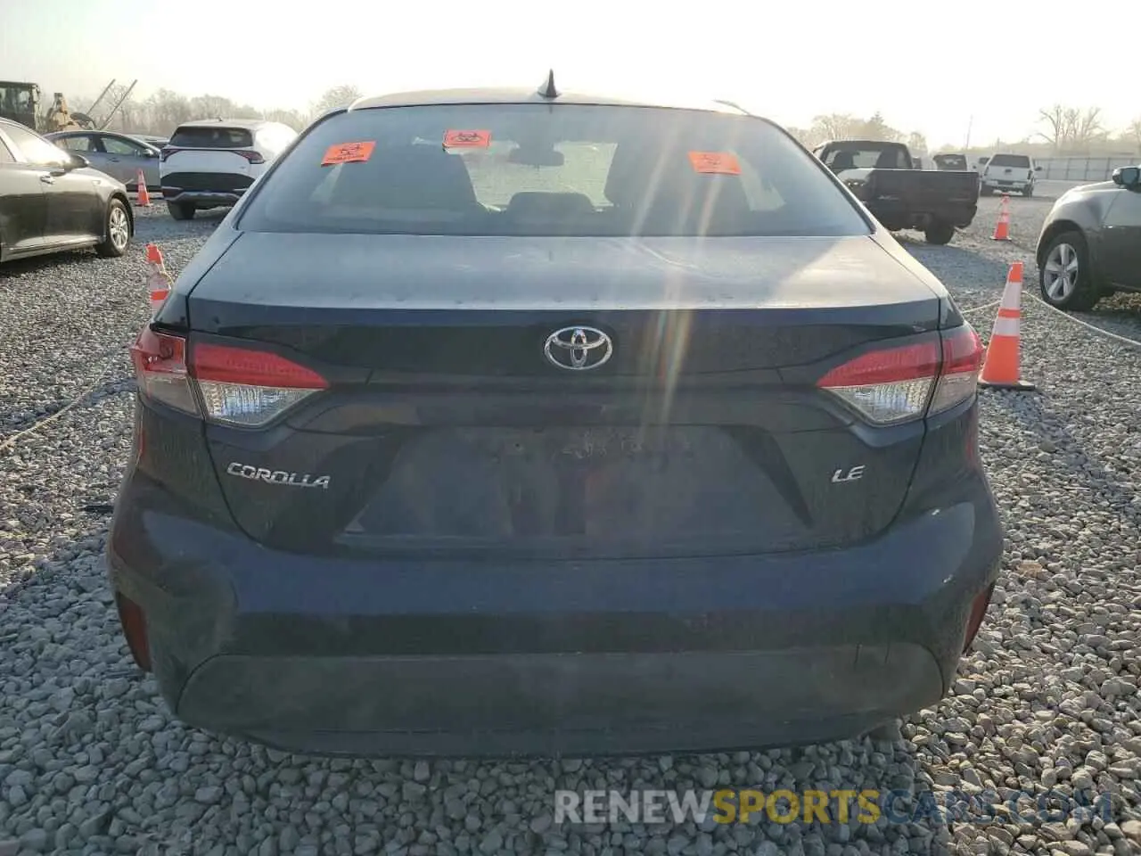 6 Фотография поврежденного автомобиля JTDEPRAE9LJ098640 TOYOTA COROLLA 2020