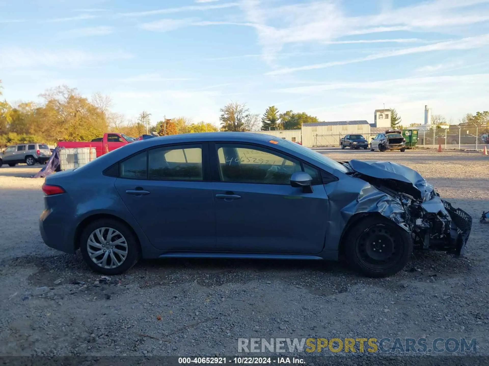 14 Photograph of a damaged car JTDEPRAE9LJ102895 TOYOTA COROLLA 2020