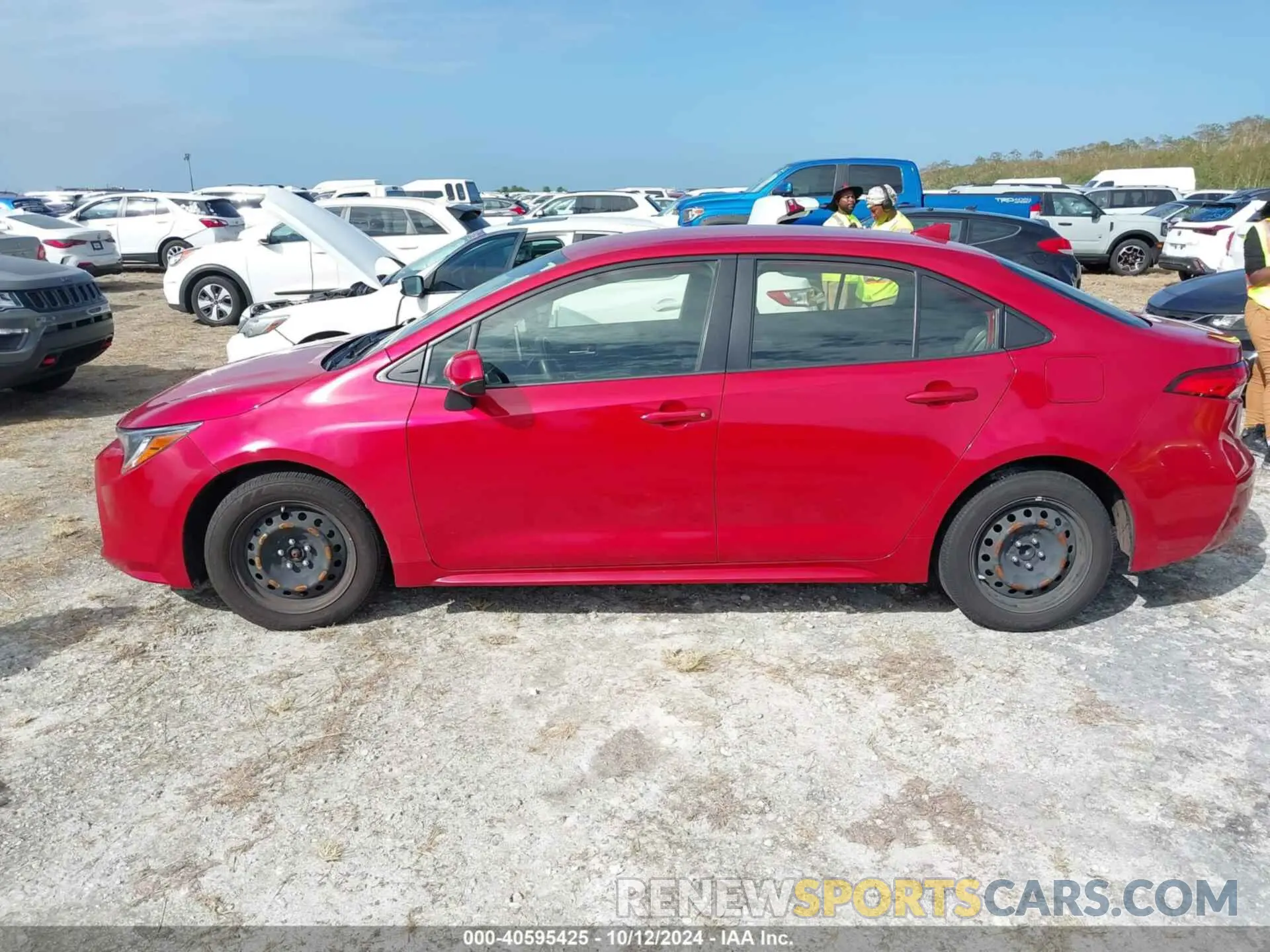 14 Фотография поврежденного автомобиля JTDEPRAE9LJ105893 TOYOTA COROLLA 2020