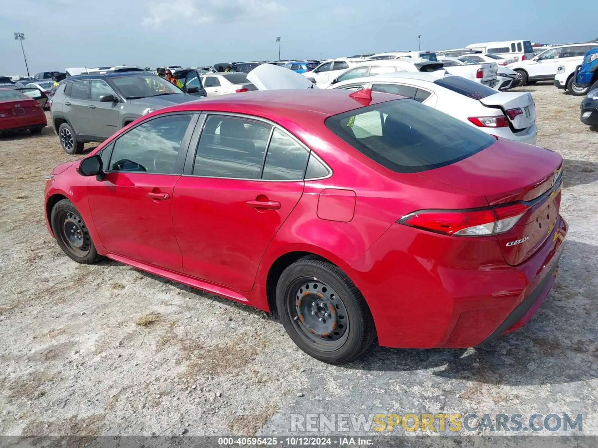 3 Фотография поврежденного автомобиля JTDEPRAE9LJ105893 TOYOTA COROLLA 2020