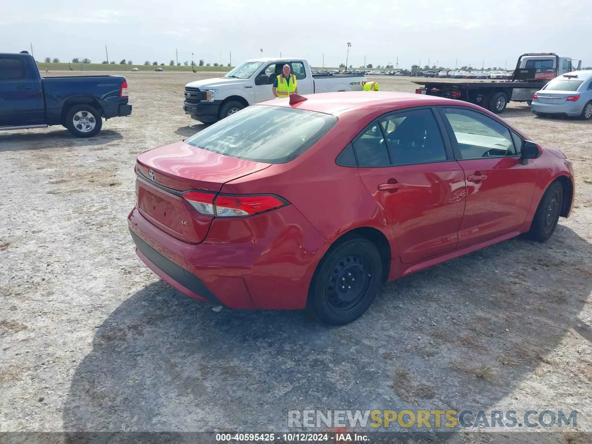 4 Фотография поврежденного автомобиля JTDEPRAE9LJ105893 TOYOTA COROLLA 2020