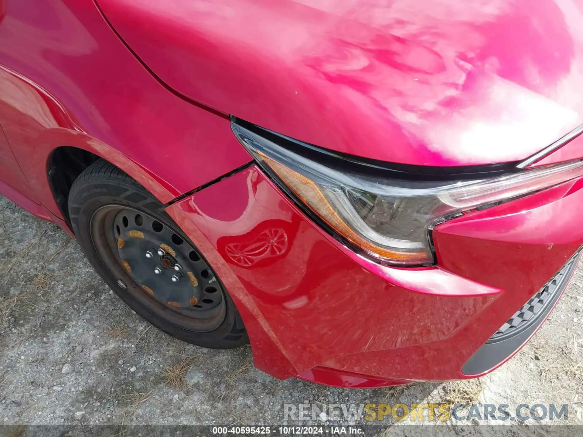 6 Фотография поврежденного автомобиля JTDEPRAE9LJ105893 TOYOTA COROLLA 2020