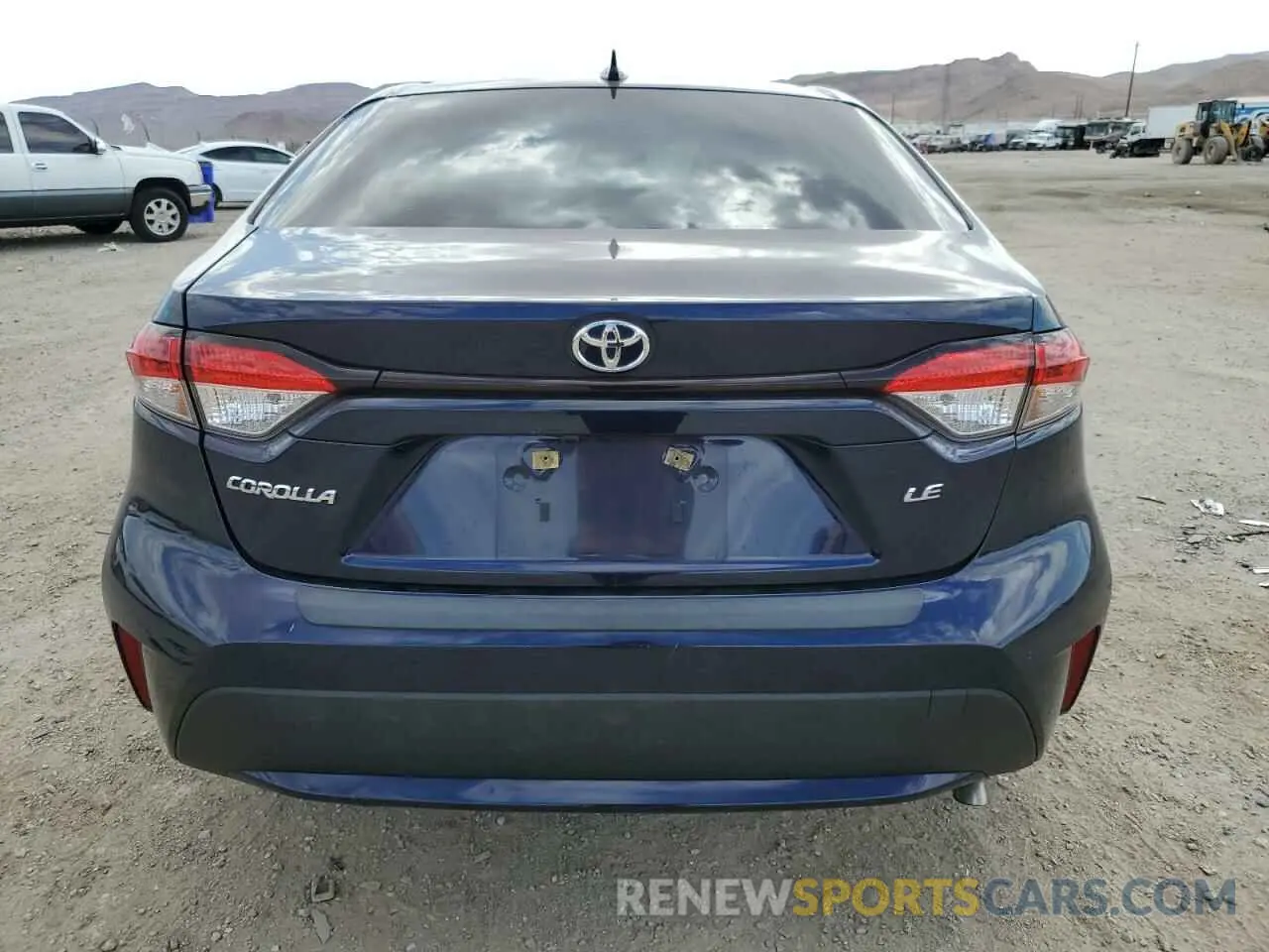 6 Photograph of a damaged car JTDEPRAE9LJ106624 TOYOTA COROLLA 2020