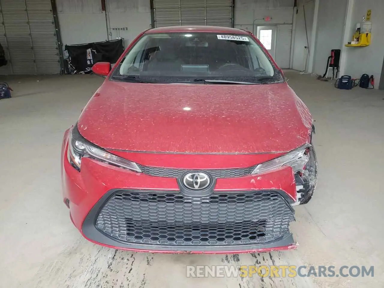5 Photograph of a damaged car JTDEPRAE9LJ111435 TOYOTA COROLLA 2020