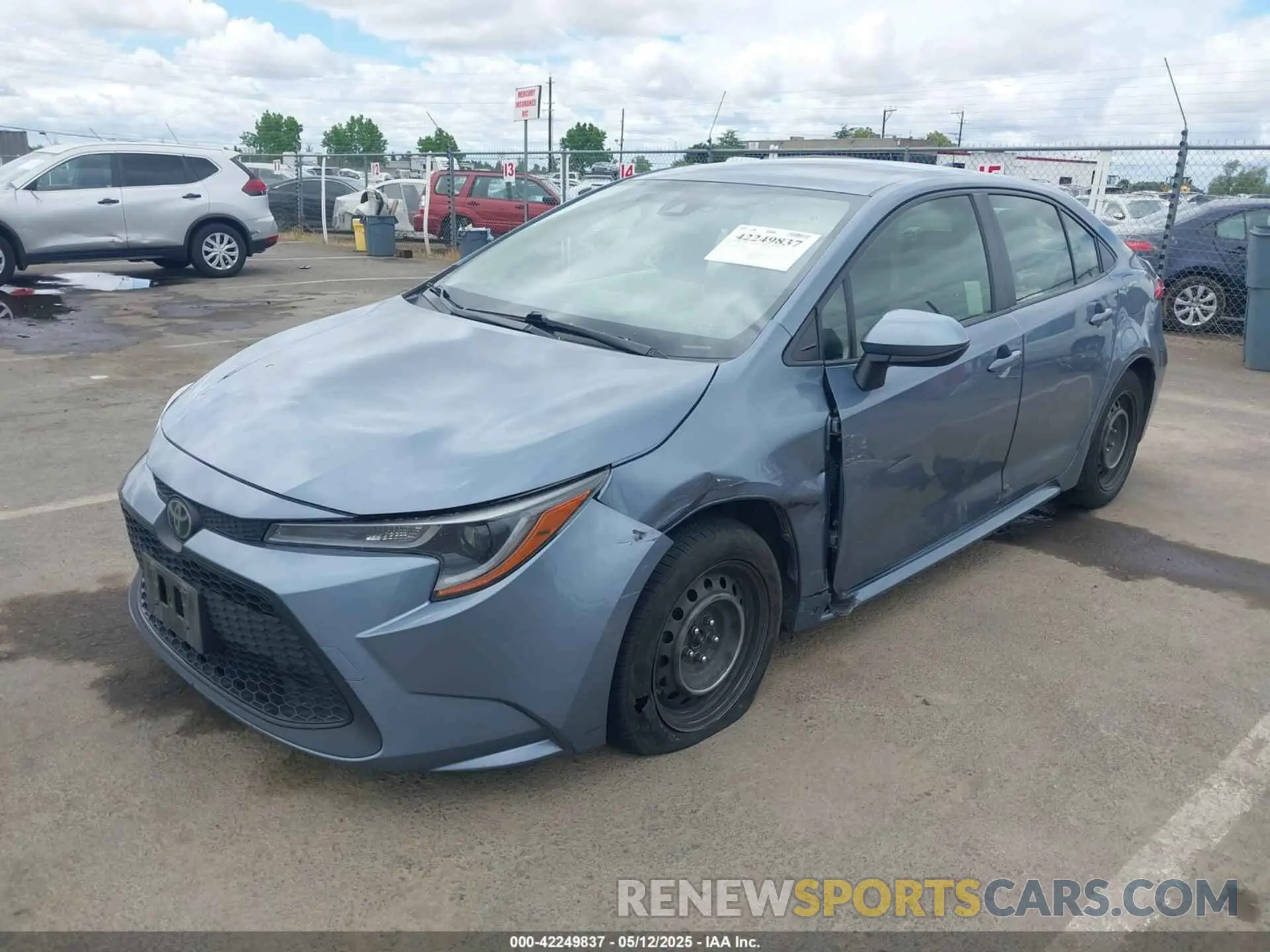 6 Фотография поврежденного автомобиля JTDEPRAE9LJ116683 TOYOTA COROLLA 2020