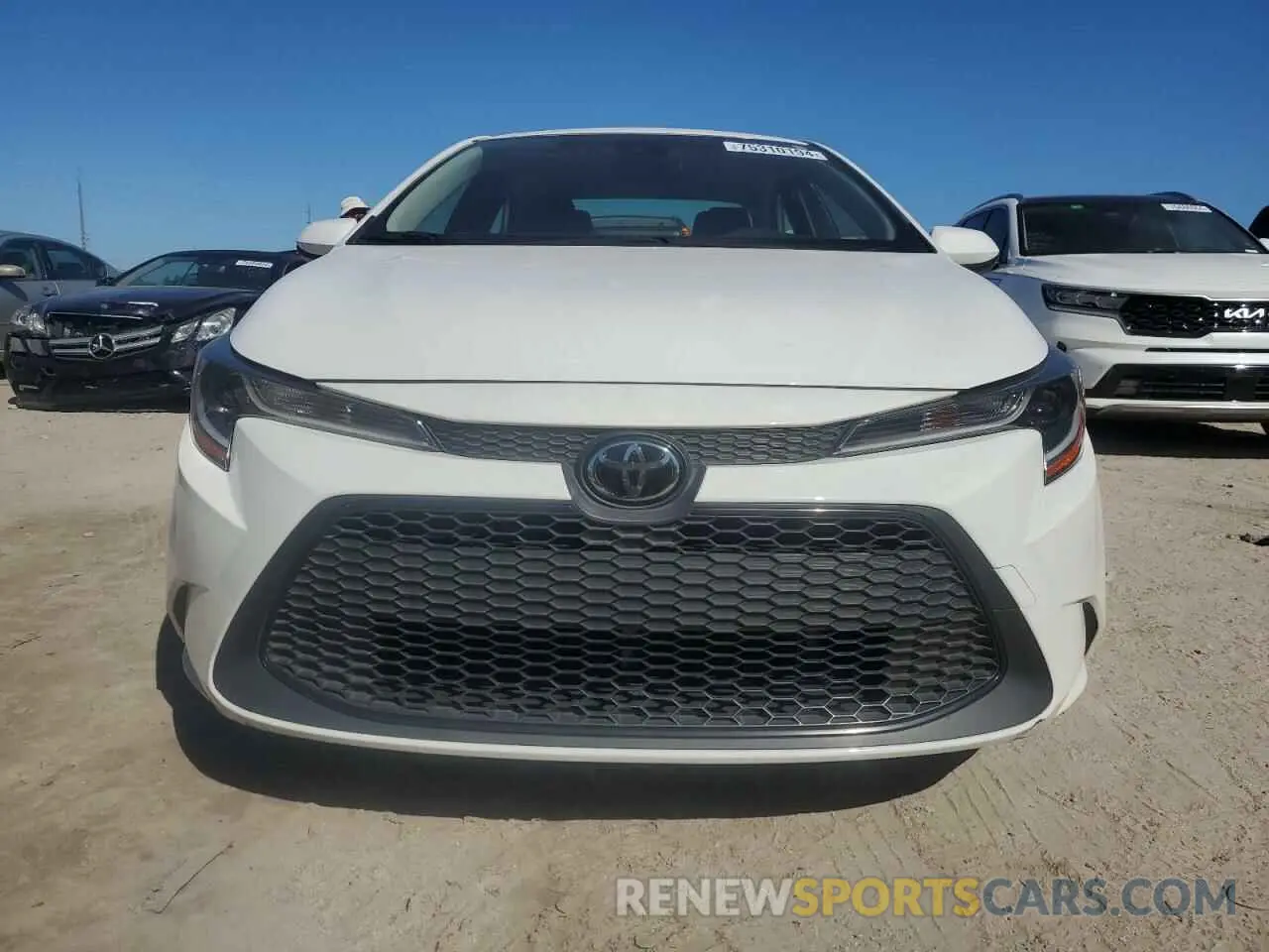 5 Photograph of a damaged car JTDEPRAEXLJ007617 TOYOTA COROLLA 2020