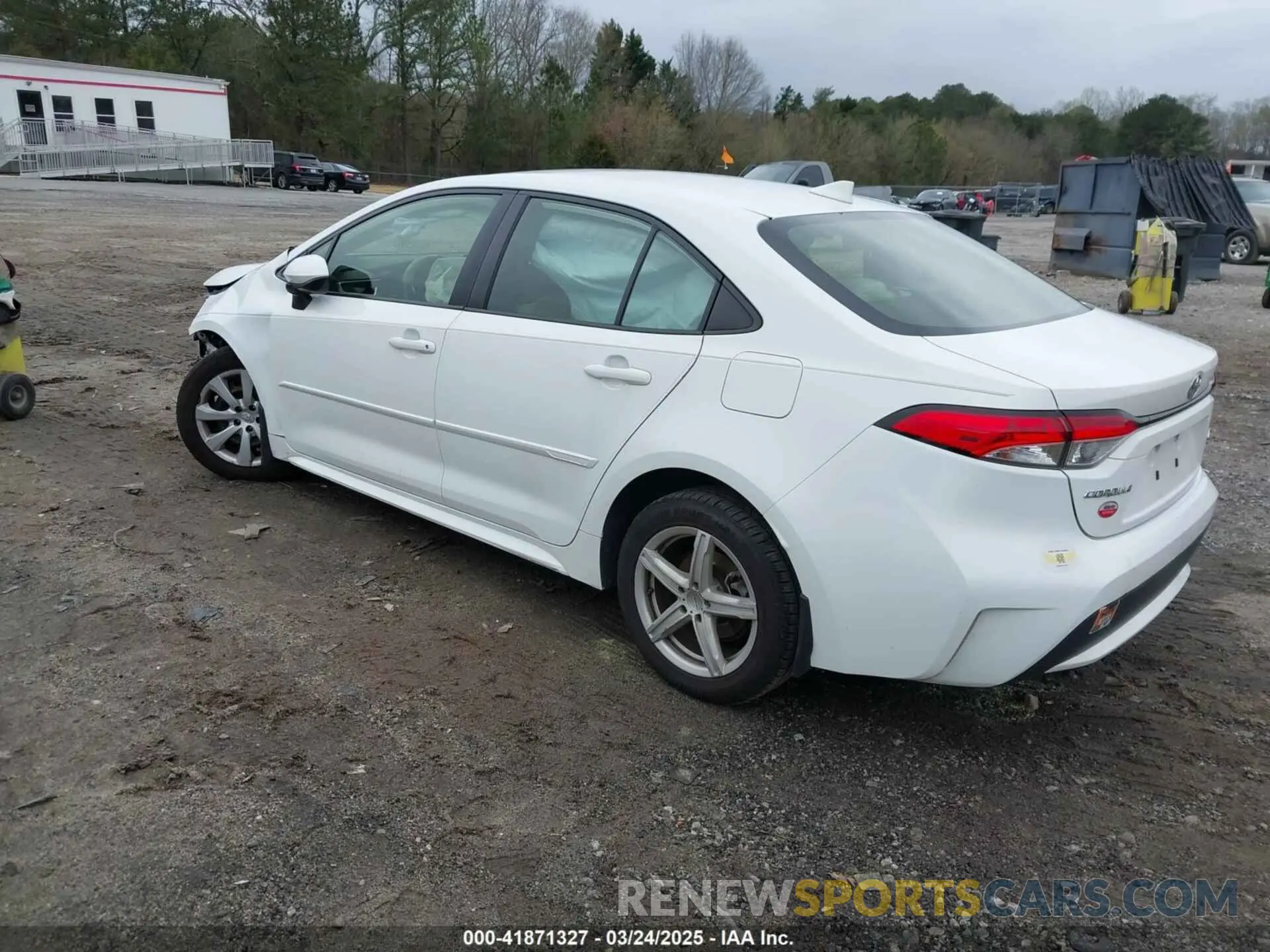 3 Photograph of a damaged car JTDEPRAEXLJ013241 TOYOTA COROLLA 2020