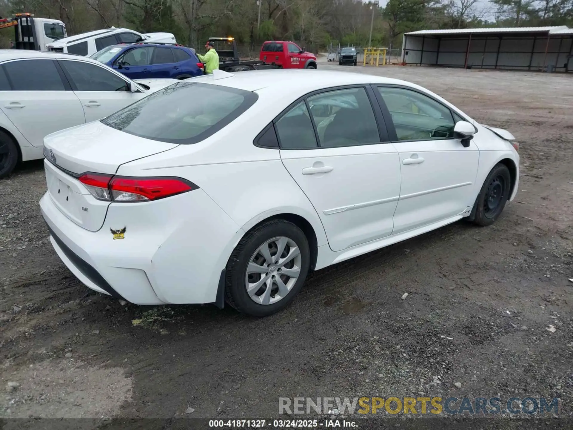 4 Photograph of a damaged car JTDEPRAEXLJ013241 TOYOTA COROLLA 2020
