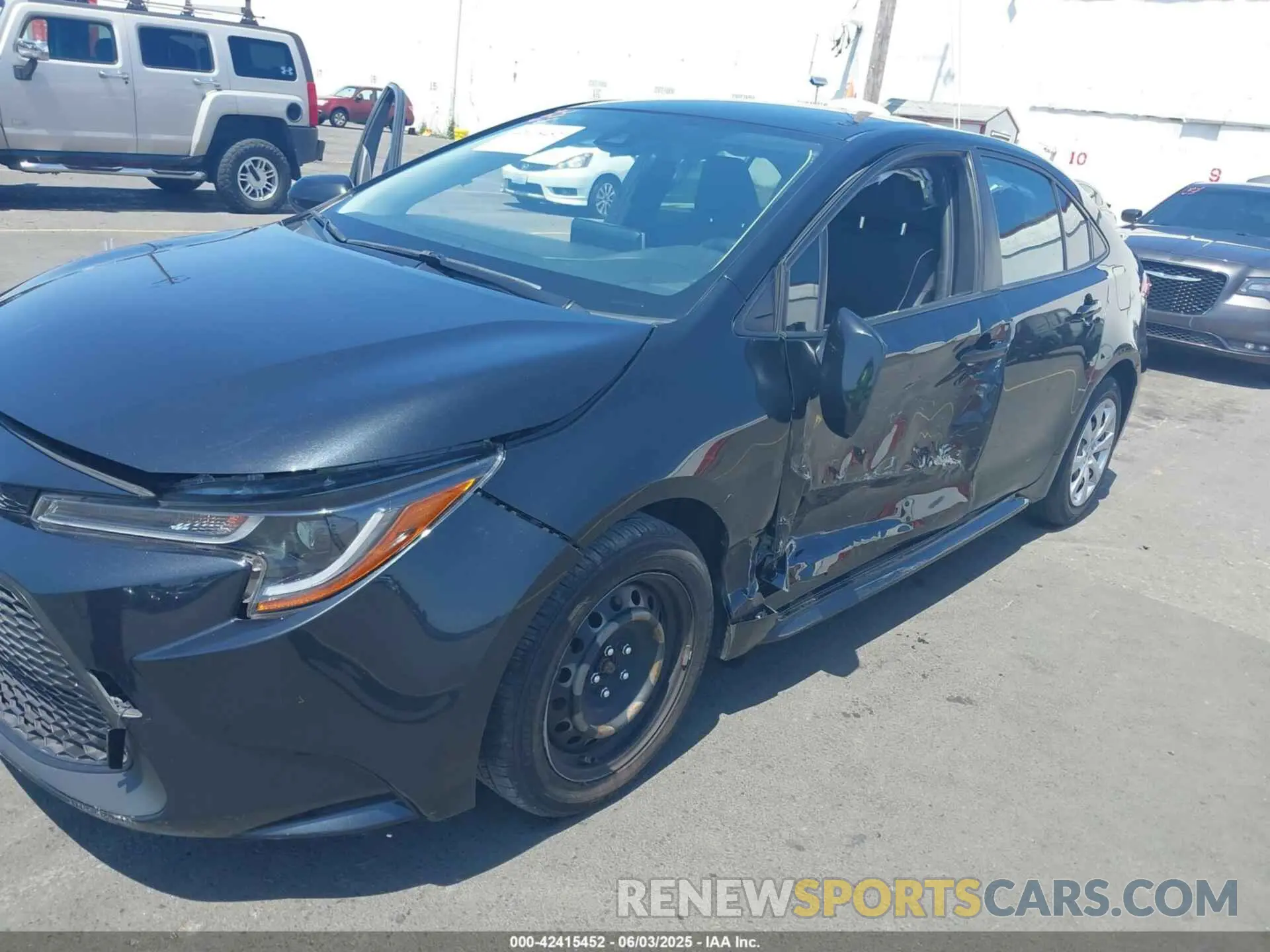 6 Photograph of a damaged car JTDEPRAEXLJ013918 TOYOTA COROLLA 2020