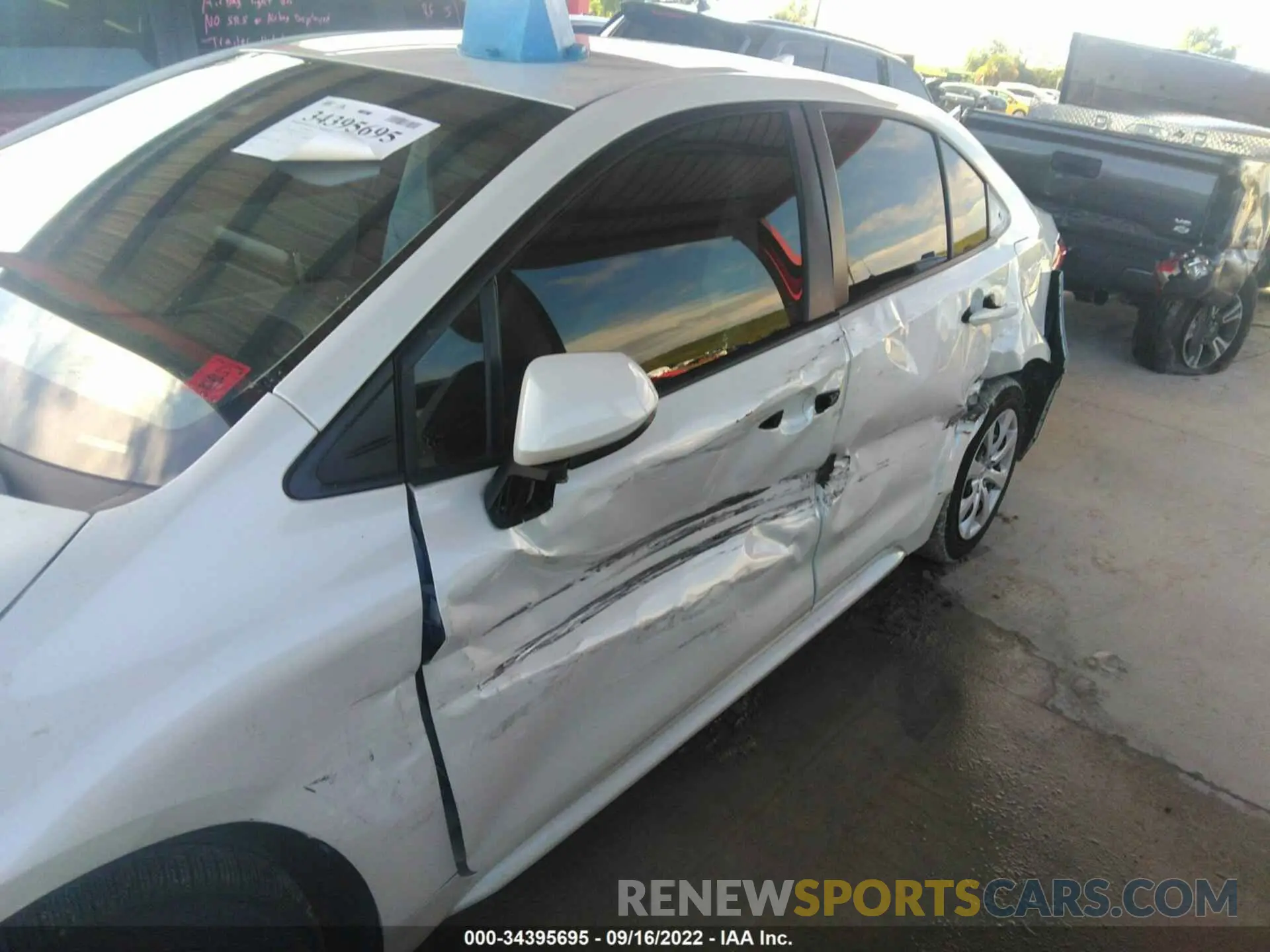 6 Photograph of a damaged car JTDEPRAEXLJ018231 TOYOTA COROLLA 2020