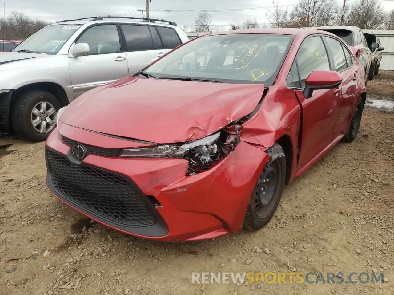 9 Photograph of a damaged car JTDEPRAEXLJ019041 TOYOTA COROLLA 2020