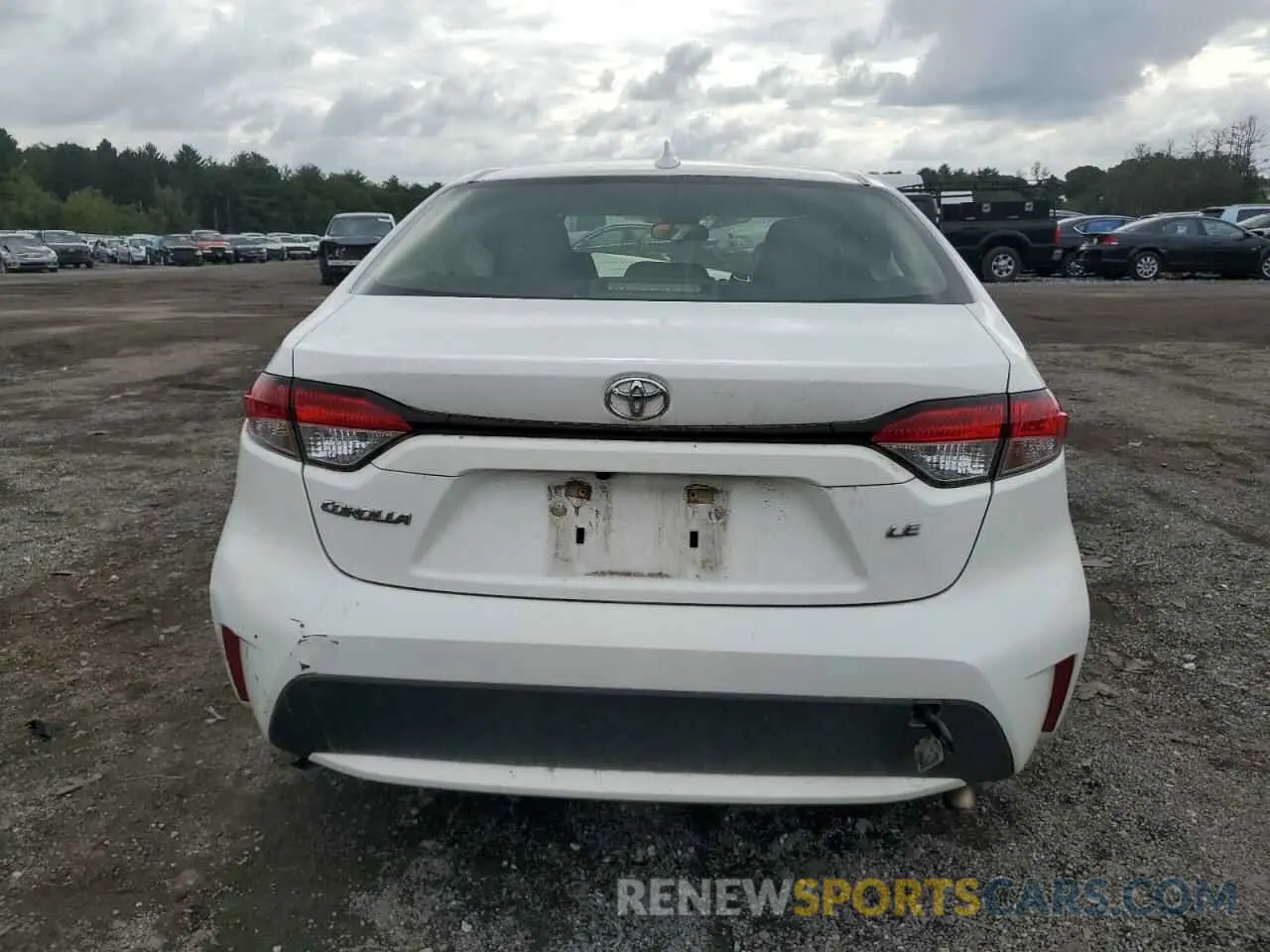 6 Photograph of a damaged car JTDEPRAEXLJ022246 TOYOTA COROLLA 2020