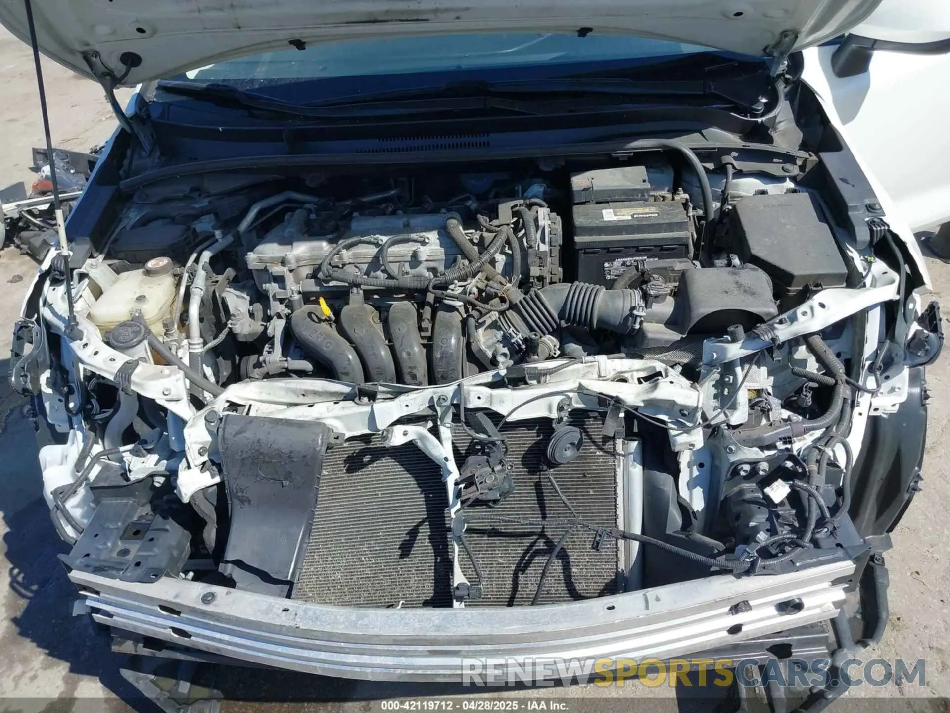 10 Фотография поврежденного автомобиля JTDEPRAEXLJ022781 TOYOTA COROLLA 2020