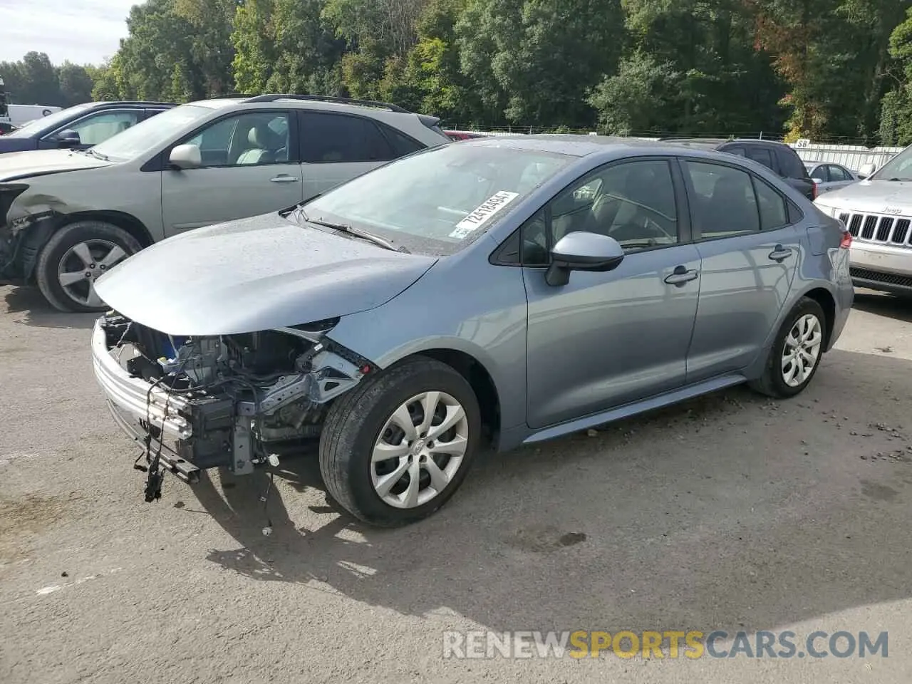 1 Фотография поврежденного автомобиля JTDEPRAEXLJ023297 TOYOTA COROLLA 2020