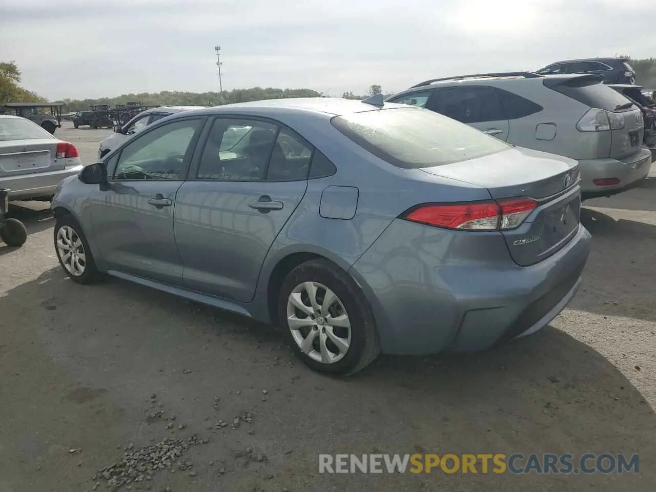 2 Фотография поврежденного автомобиля JTDEPRAEXLJ023297 TOYOTA COROLLA 2020