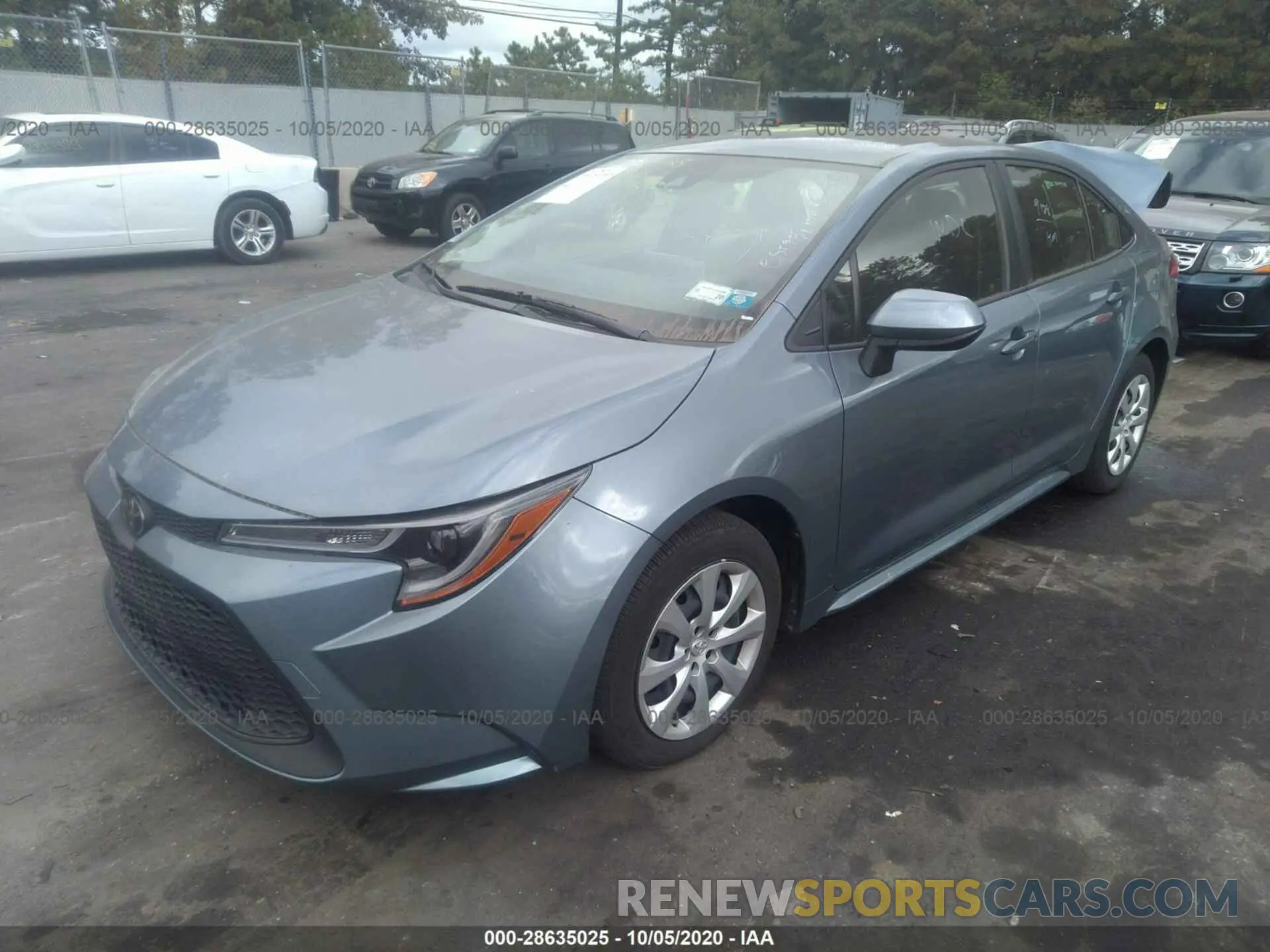 2 Фотография поврежденного автомобиля JTDEPRAEXLJ025437 TOYOTA COROLLA 2020