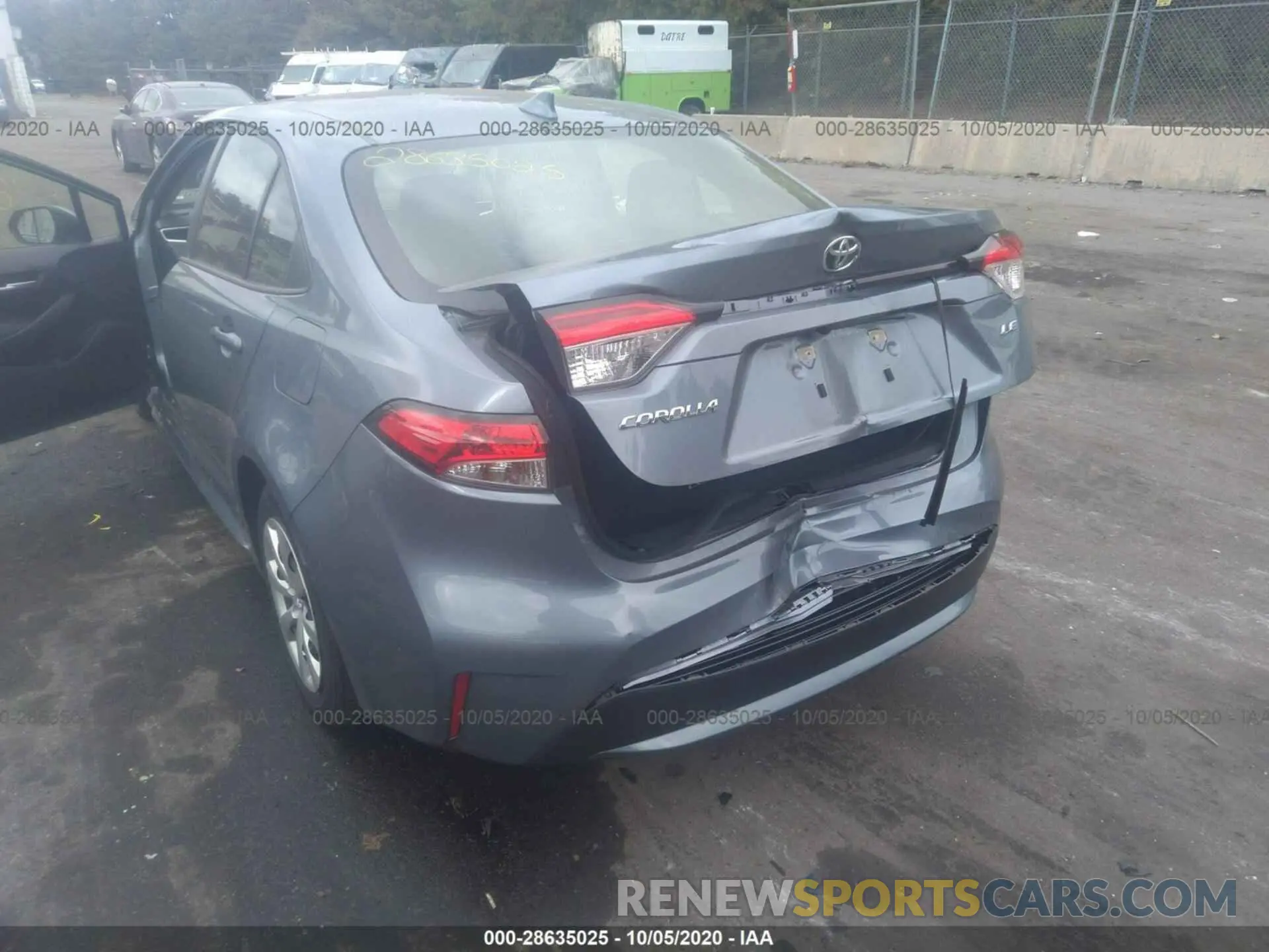 6 Фотография поврежденного автомобиля JTDEPRAEXLJ025437 TOYOTA COROLLA 2020