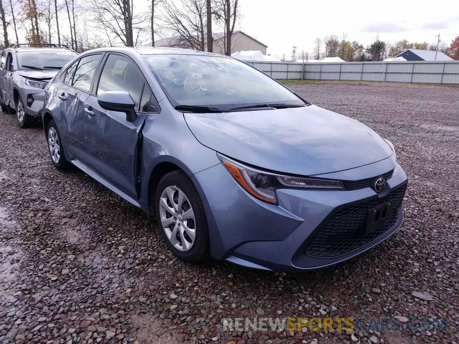 1 Photograph of a damaged car JTDEPRAEXLJ029410 TOYOTA COROLLA 2020