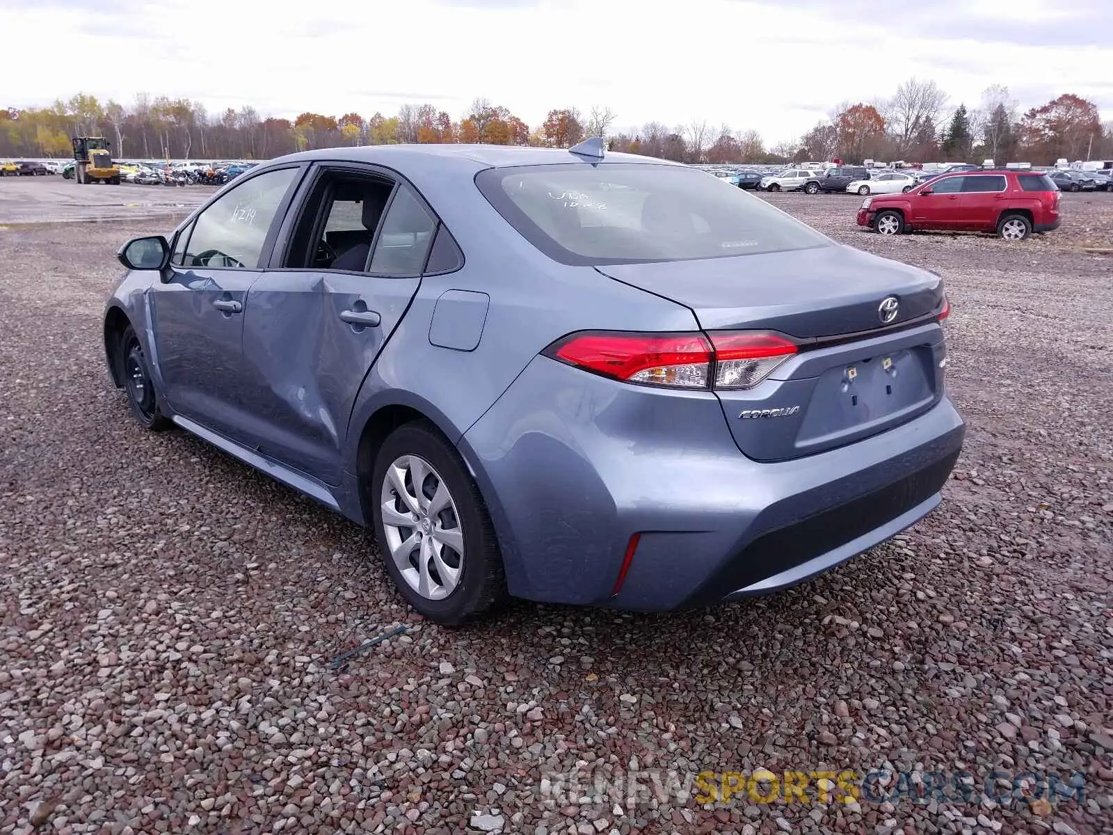 3 Photograph of a damaged car JTDEPRAEXLJ029410 TOYOTA COROLLA 2020