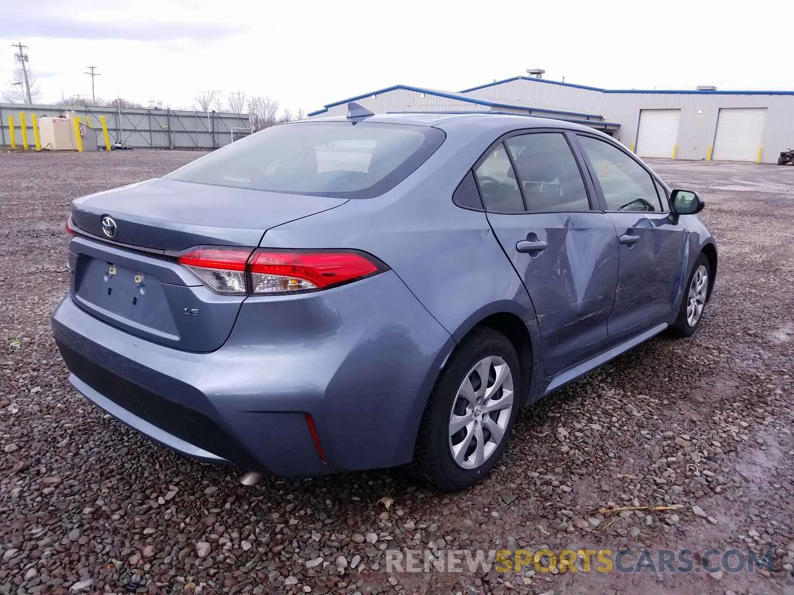 4 Photograph of a damaged car JTDEPRAEXLJ029410 TOYOTA COROLLA 2020