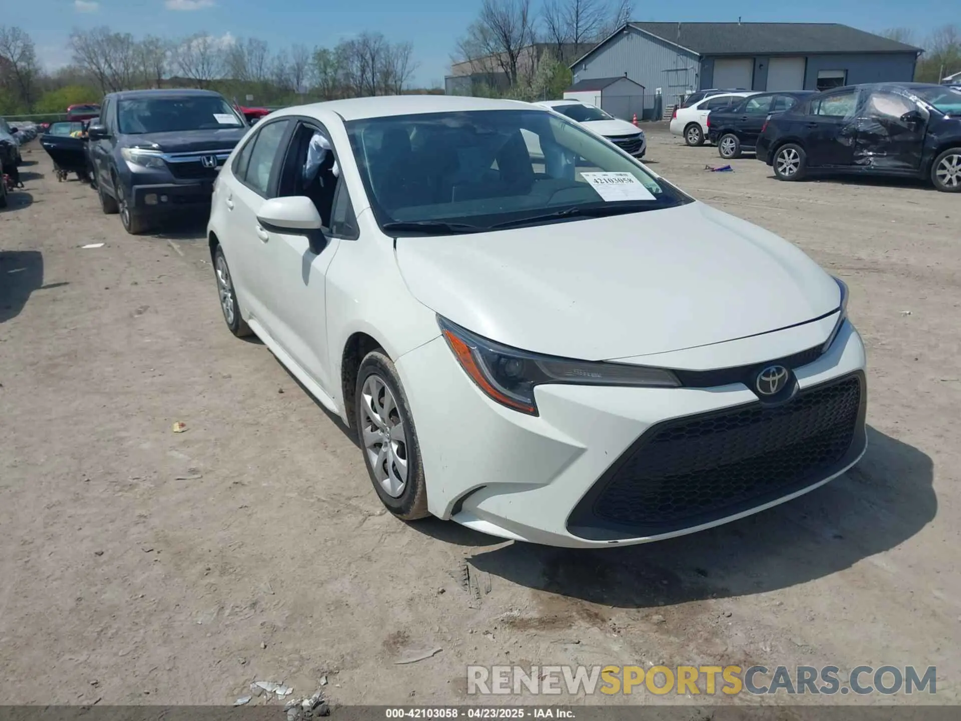 1 Фотография поврежденного автомобиля JTDEPRAEXLJ034199 TOYOTA COROLLA 2020