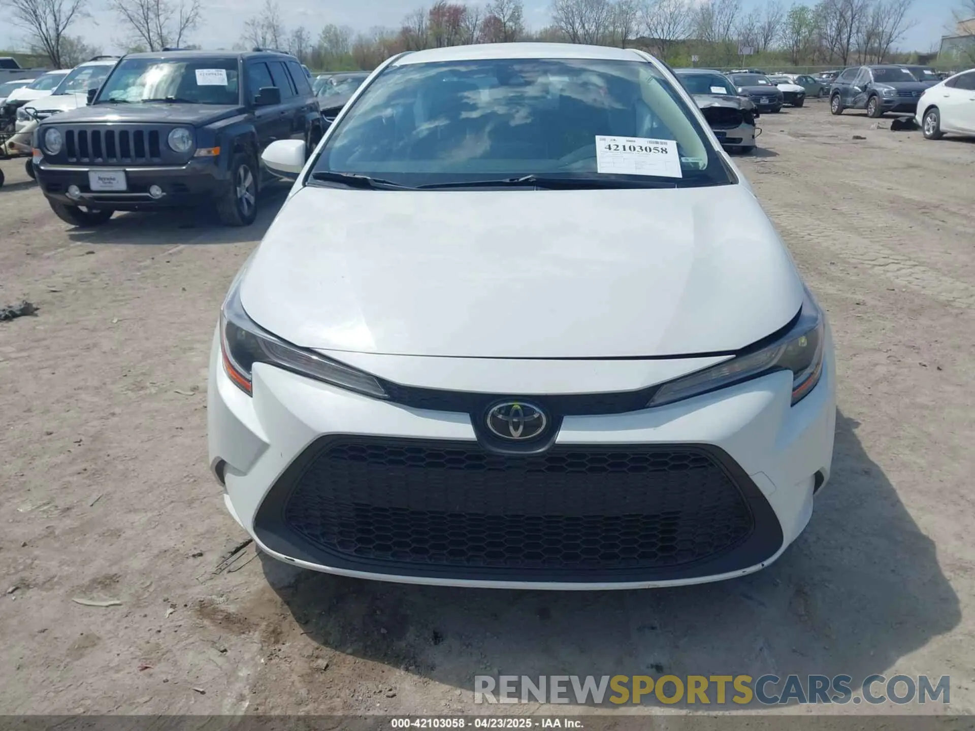 12 Фотография поврежденного автомобиля JTDEPRAEXLJ034199 TOYOTA COROLLA 2020