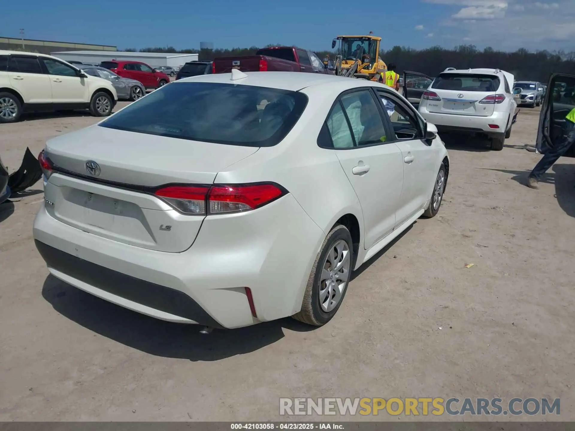 4 Фотография поврежденного автомобиля JTDEPRAEXLJ034199 TOYOTA COROLLA 2020