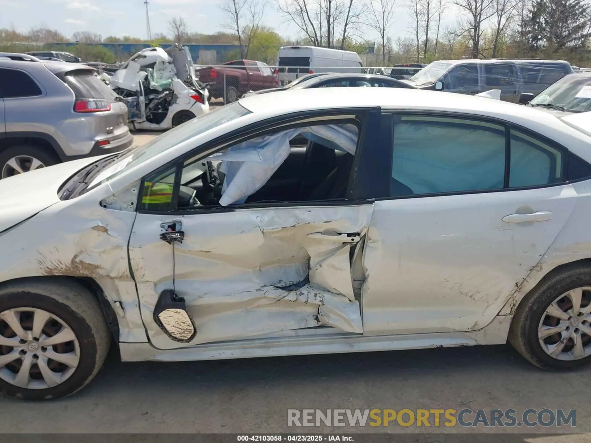6 Фотография поврежденного автомобиля JTDEPRAEXLJ034199 TOYOTA COROLLA 2020