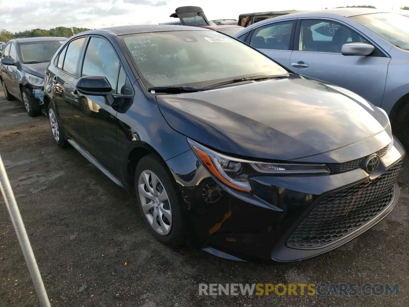 1 Photograph of a damaged car JTDEPRAEXLJ040102 TOYOTA COROLLA 2020