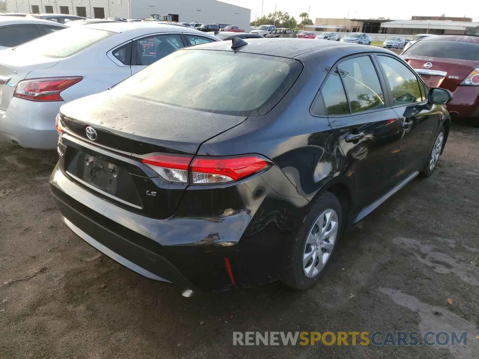 4 Photograph of a damaged car JTDEPRAEXLJ040102 TOYOTA COROLLA 2020