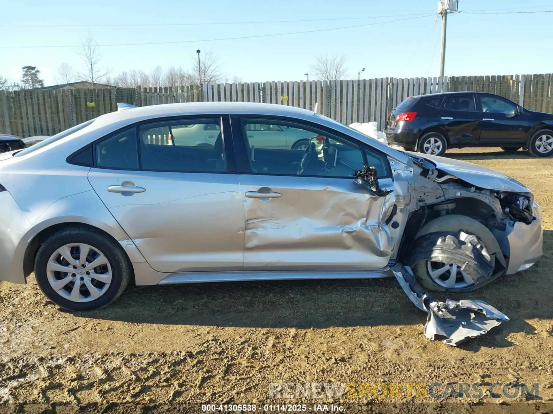 13 Photograph of a damaged car JTDEPRAEXLJ040147 TOYOTA COROLLA 2020