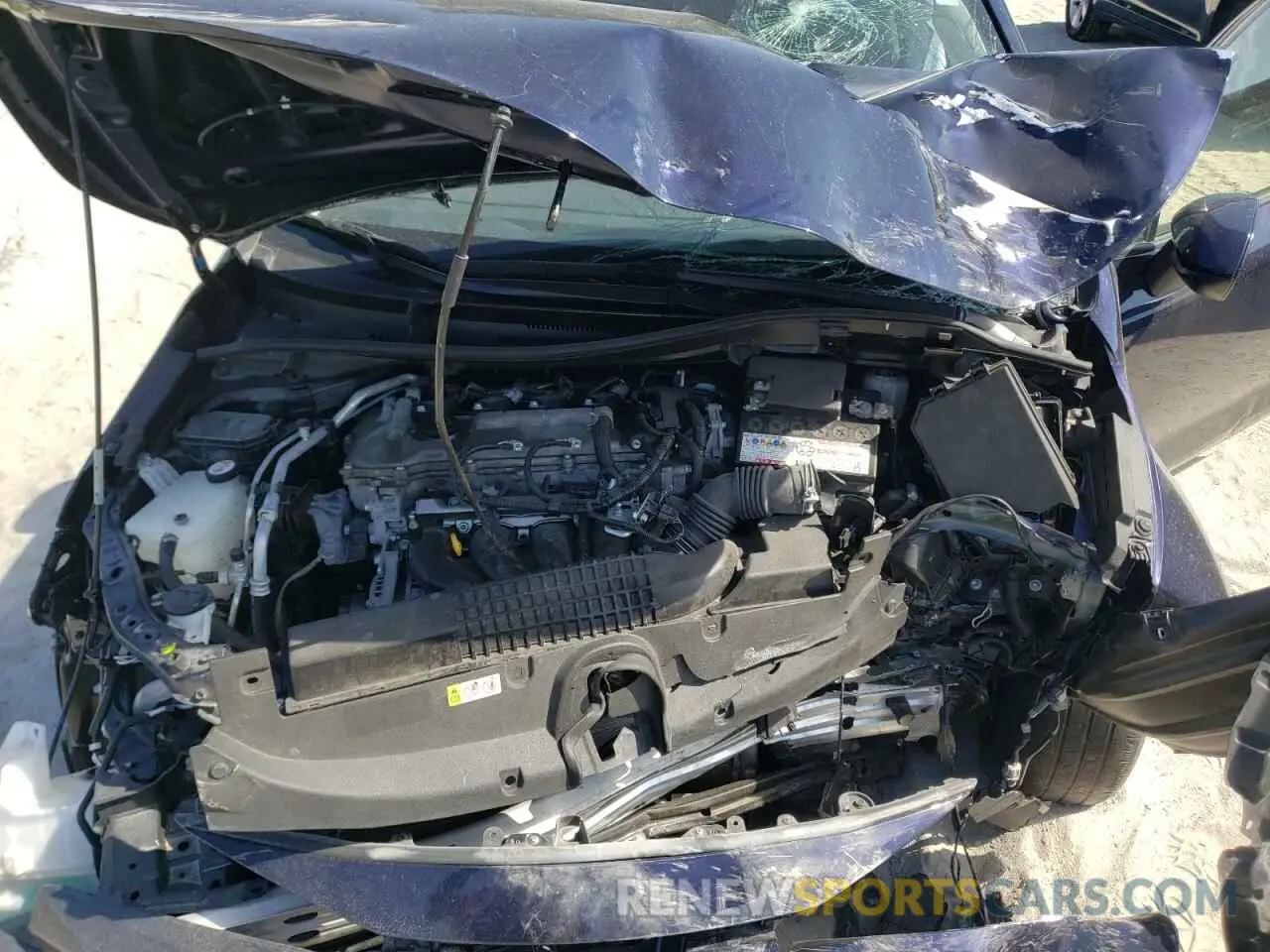 7 Photograph of a damaged car JTDEPRAEXLJ041587 TOYOTA COROLLA 2020